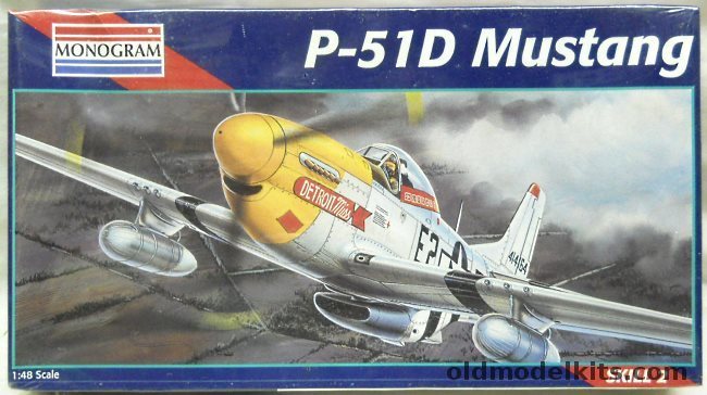 Monogram 1/48 North American P-51D Mustang - 'Detroit Miss', 5207 plastic model kit